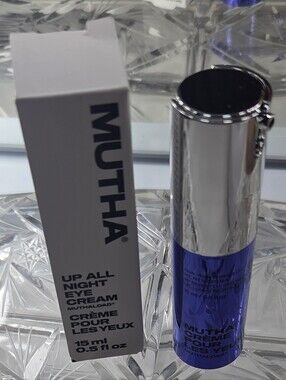 NEW IN BOX MUTHA Up All Night Eye Cream 15mL Full Size